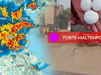 Meteo: Temporali e Grandinate al Nord, peggiora...