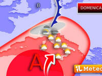 Meteo: Domenica cocente ma attenzione alla...