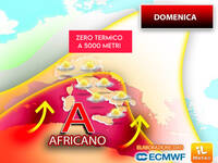 Meteo: Domenica bollente fino a 40°C, ecco le...