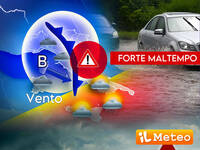 Meteo: inizio di settimana burrascoso e Caldo...