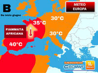 Meteo: l'Europa si scalda: in arrivo i primi...