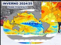 Meteo: Inverno 2024-2025, ci sono le prime proiezioni. Vediamo cosa dobbiamo aspettarci