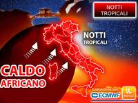 Meteo: Notti tropicali a 30°C come nel deserto,...