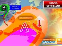 Meteo: Nuova Settimana, avanza forte l'Anticiclone Africano, conseguenze in Italia già da Lunedì 8 Luglio
