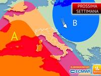 Meteo: Prossima Settimana, l'Anticiclone africano...