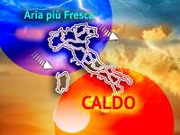 Meteo: Caldo Africano Stop! Crollo termico...