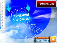Meteo: Caldo KO! E le Temperature scenderanno ancora, ecco dove