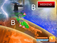 Meteo Weekend: Piogge e Temporali in vista, ecco...