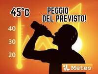 Meteo: Caldo Africano peggio del previsto! Quanto...