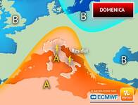 Meteo: Domenica con l'Anticiclone, ma occhio ai...