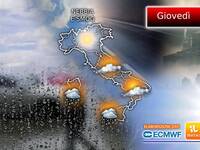 Giovedì 7 Novembre: Alta pressione in indebolimento, le previsioni Meteo nel dettaglio