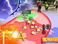 Meteo: dal clou della calura al break...