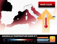 Meteo: Mar Mediterraneo caldo come ai Tropici...