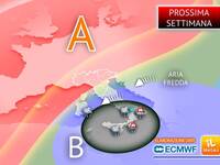 Meteo: la Prossima Settimana sarà la più fredda di tutto l'Inverno, poi un ribaltone totale; la Tendenza