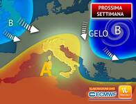 Meteo: Prossima Settimana fredda, svolta nelle...