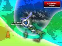 Meteo: Prossimi Giorni, dal Maltempo atlantico al Ciclone di San Valentino; i dettagli