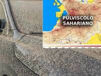 Meteo: torna la Sabbia dal deserto, il Pulviscolo sahariano colpirà almeno mezza Italia