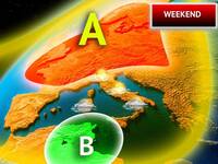 Meteo: Weekend, tra Sabato 18 e Domenica 19 si temono episodi alluvionali, gli aggiornamenti